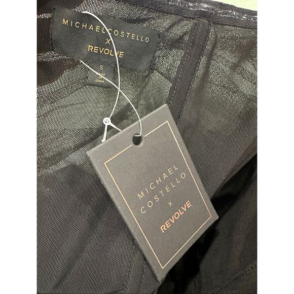 Michael Costello x REVOLVE Alai Gown in Black Size Small $358 - Picture 8 of 8